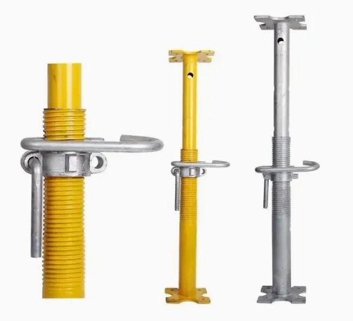 Standard Parts Design High Stability Customizable Adjustable Height Steel Props Support