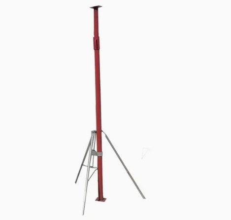 Strong Stability Hot-DIP Galvanizing Customizable Scaffolding Shoring Steel Prop Tripod
