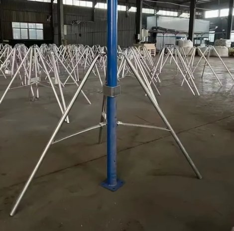 Strong Stability Hot-DIP Galvanizing Customizable Scaffolding Shoring Steel Prop Tripod